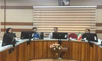 برگزاری وبینار با مدیران شبکه های بهداشت ودرمان شهرستانهای تابعه در مرکز بهداشت استان هرمزگان 