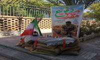 فضا سازی و برپایی نمادین سنگر رزمندگان به مناسبت فرا رسیدن هفته دفاع مقدس