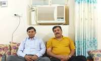 دیدار صمیمی معاون بهداشتی دانشگاه علوم پزشکی هرمزگان با پیشکسوت عرصه مبارزه با مالاریا