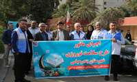 اجرای مانور برنامه سلامت نوروزی بهداشت محیط در هرمزگان