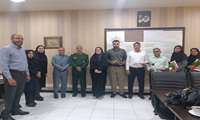 تقدیر از کارگران شاغل در معاونت بهداشتی دانشگاه علوم پزشکی هرمزگان به مناسبت روز جهانی کارگر