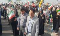 حضور پرشور معاون بهداشتی و کارکنان دانشگاه علوم پزشکی هرمزگان در راهپیمایی ۲۲ بهمن ۱۴۰۴