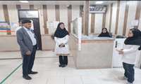 تداوم بازدیدهای نوروزی معاون بهداشتی دانشگاه علوم پزشکی هرمزگان در شرایط بحران جنگ