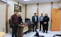 حضور معاون بهداشتی  در بخش‌های مختلف مرکز بهداشت استان به مناسبت فرارسیدن سال نو، همراه با تأکید بر ارائه خدمات مستمر
